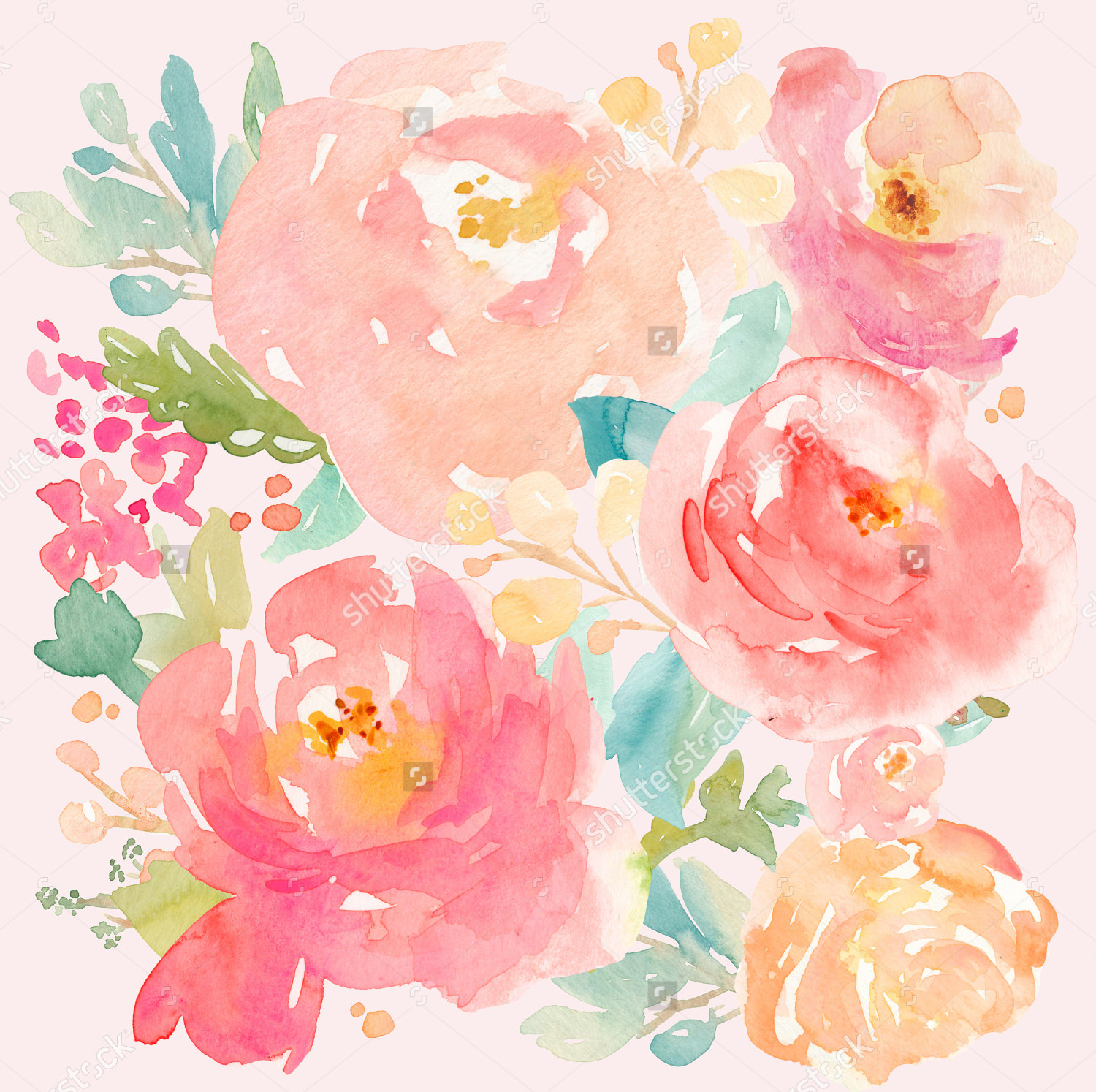 1500x1494 Watercolor Paintings, Art Ideas, Pictures, Images Design - Pretty Watercolor