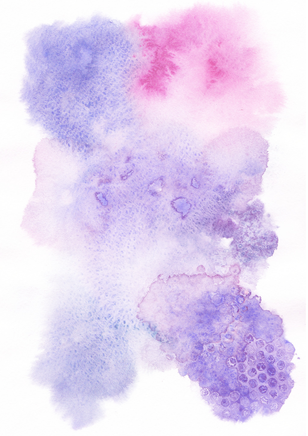 1024x1450 The Yellow And Pink Color Of The Hand Painted Watercolor - Pretty Watercolor Background
