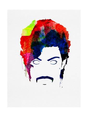 338x450 Prince Watercolor Art Print By Lora Feldman - Prince Watercolor