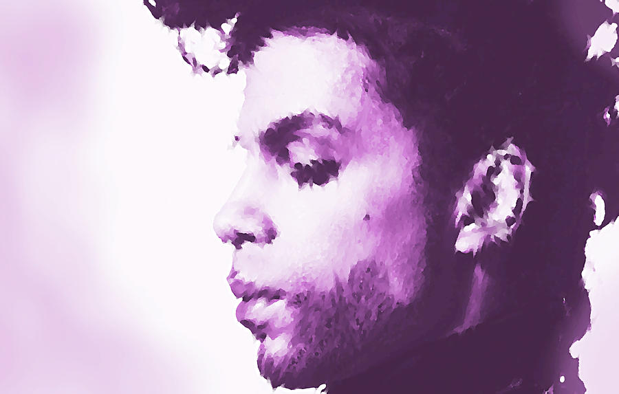 900x573 Prince Watercolor Painting By Enki Art - Prince Watercolor