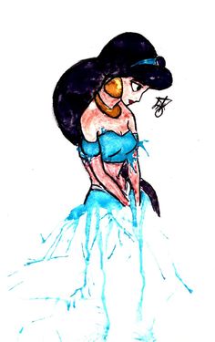 236x375 Modernized Princess [Jasmine] Disney Movies Amp Characters - Princess Jasmine Watercolor