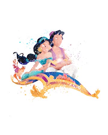 360x450 Jasmine Amp Aladdin - Princess Jasmine Watercolor