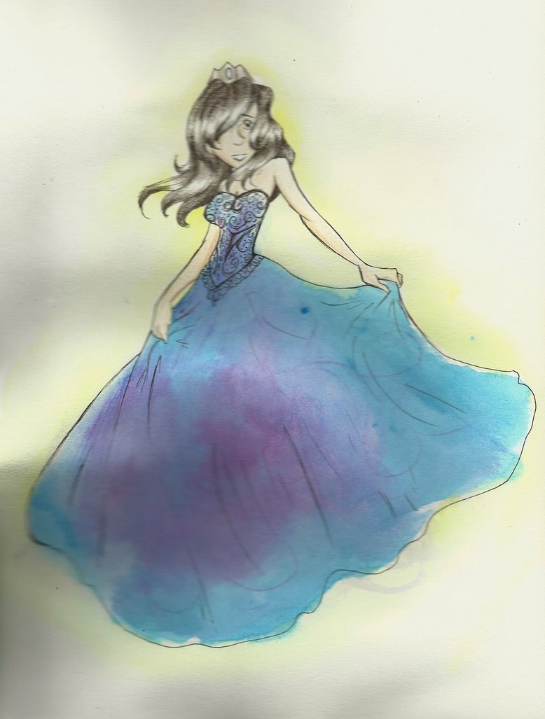 778x1027 Watercolor Princess By Glittergeekangel - Princess Watercolor