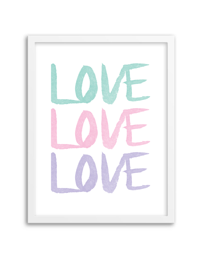 700x900 Free Printable Watercolor Love Wall Art - Printable Watercolor Art