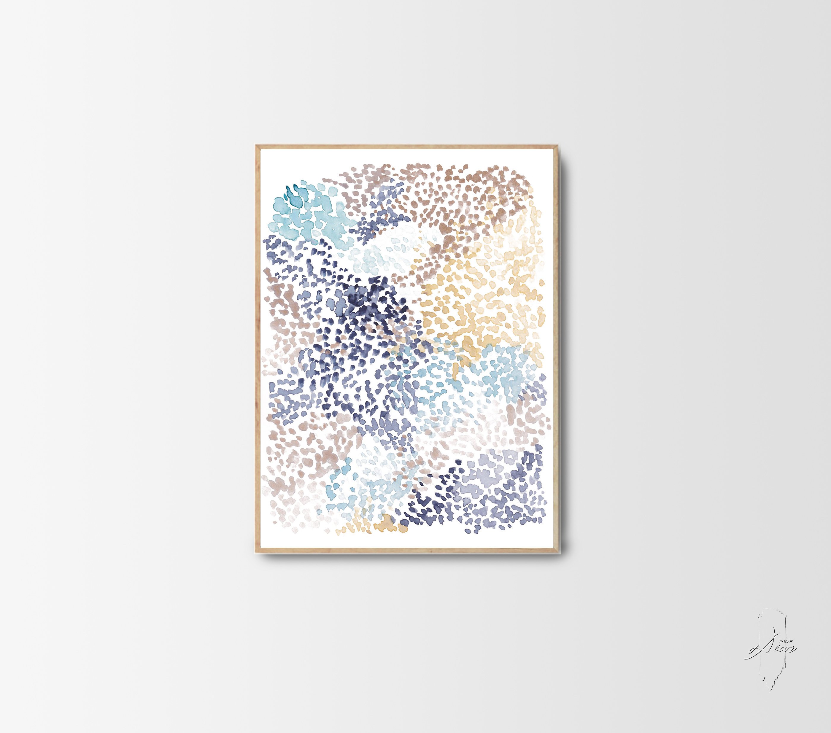 2801x2471 Abstract Print, Abstract Art Printable, Watercolor Art, Watercolor - Printable Watercolor Art