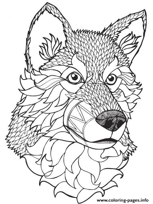 534x712 Printable Coloring Pages Of Wolves 782 Best Animal Colouring - Printable Watercolor Pages