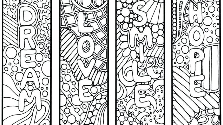 770x430 Printable Watercolor Pages Best Bookmarks Coloring For Your - Printable Watercolor Pages