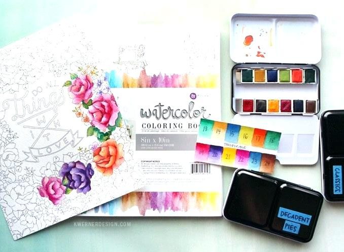 678x497 Watercolor Coloring Book Luxury Watercolor Coloring Book Printable - Printable Watercolor Pages