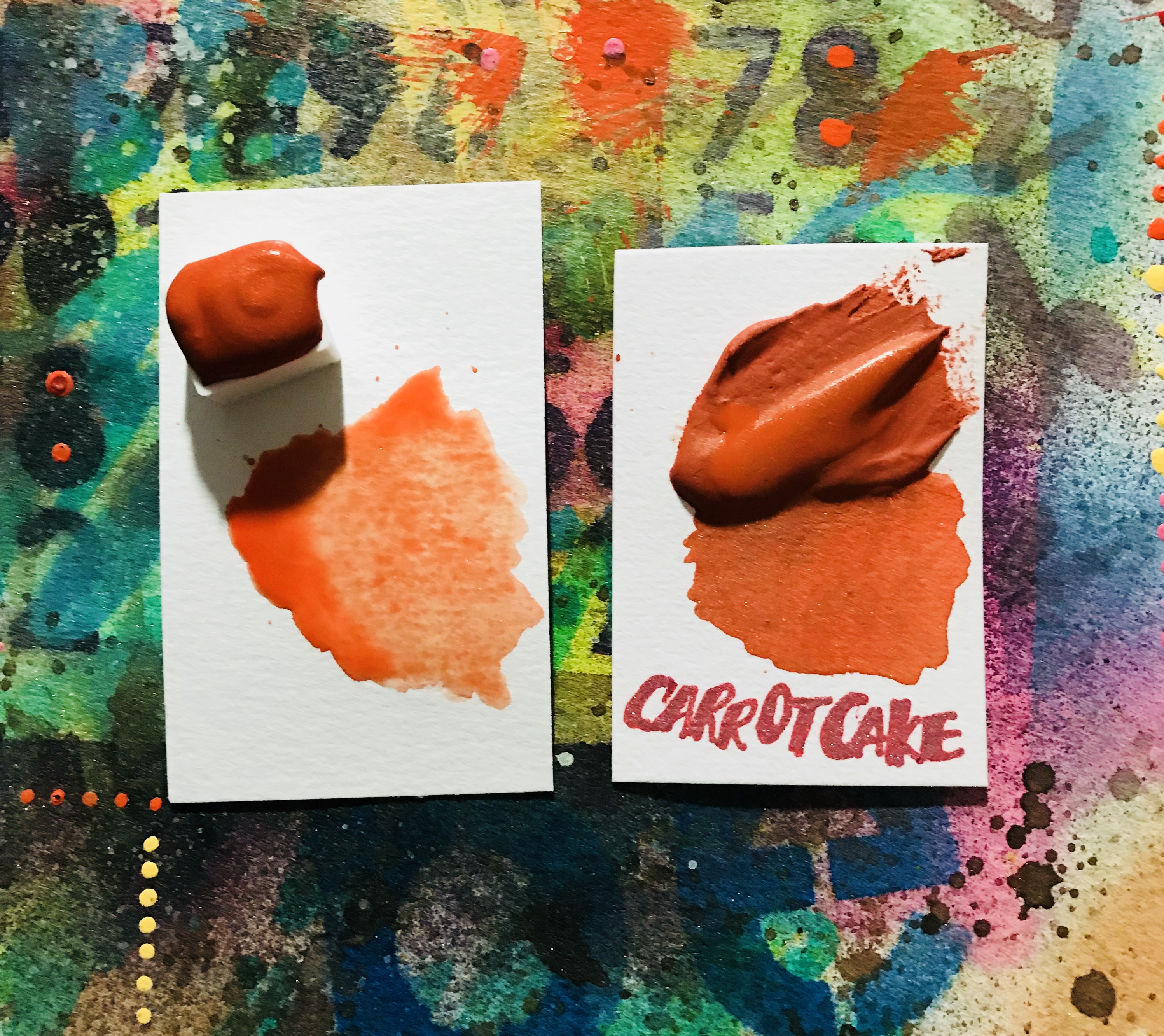 2994x2664 Carrot Cake Handcrafted Professional Watercolor Xanadu Art - Professional Watercolor