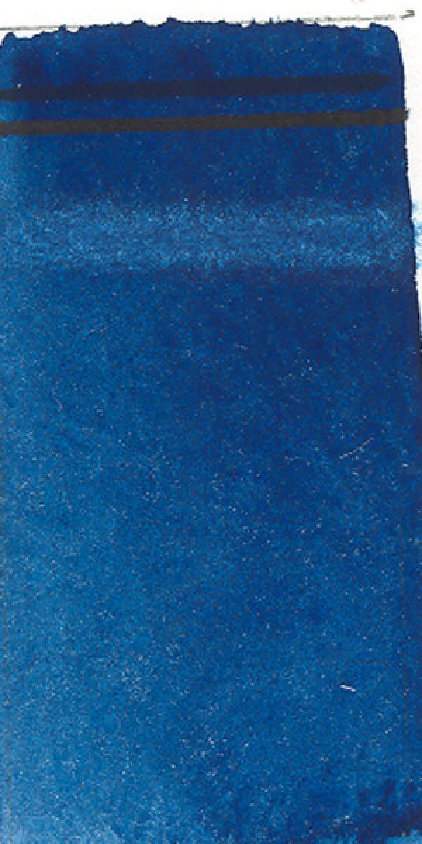 600x1200 Prussian Blue Watercolor Paint - Prussian Blue Watercolor