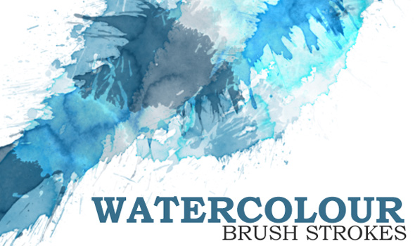 590x350 25 Free Watercolor Brush Sets For Skilled Digital Artists - Ps Watercolor Brush
