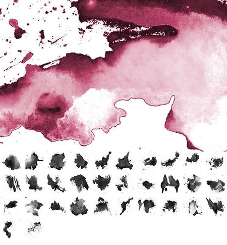 450x485 30 Free Watercolor Photoshop Brush Sets - Ps Watercolor Brush