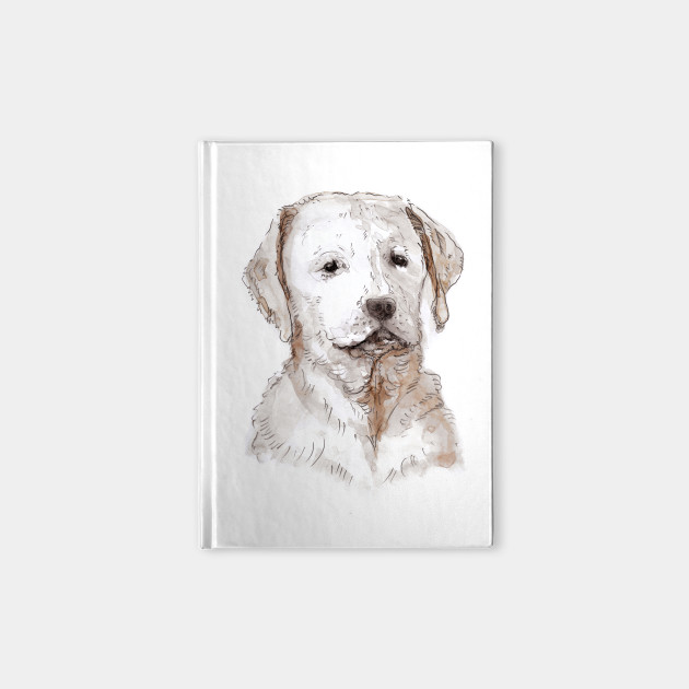 630x630 Labrador Puppy Watercolor Painting - Puppy Watercolor