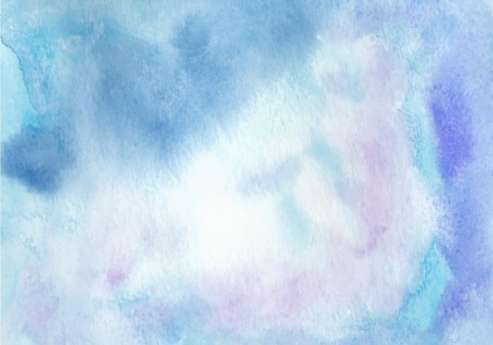 700x490 Blue Watercolor Vector Background - Purple Blue Watercolor