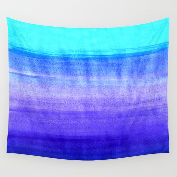 700x700 Ocean Horizon - Purple Blue Watercolor