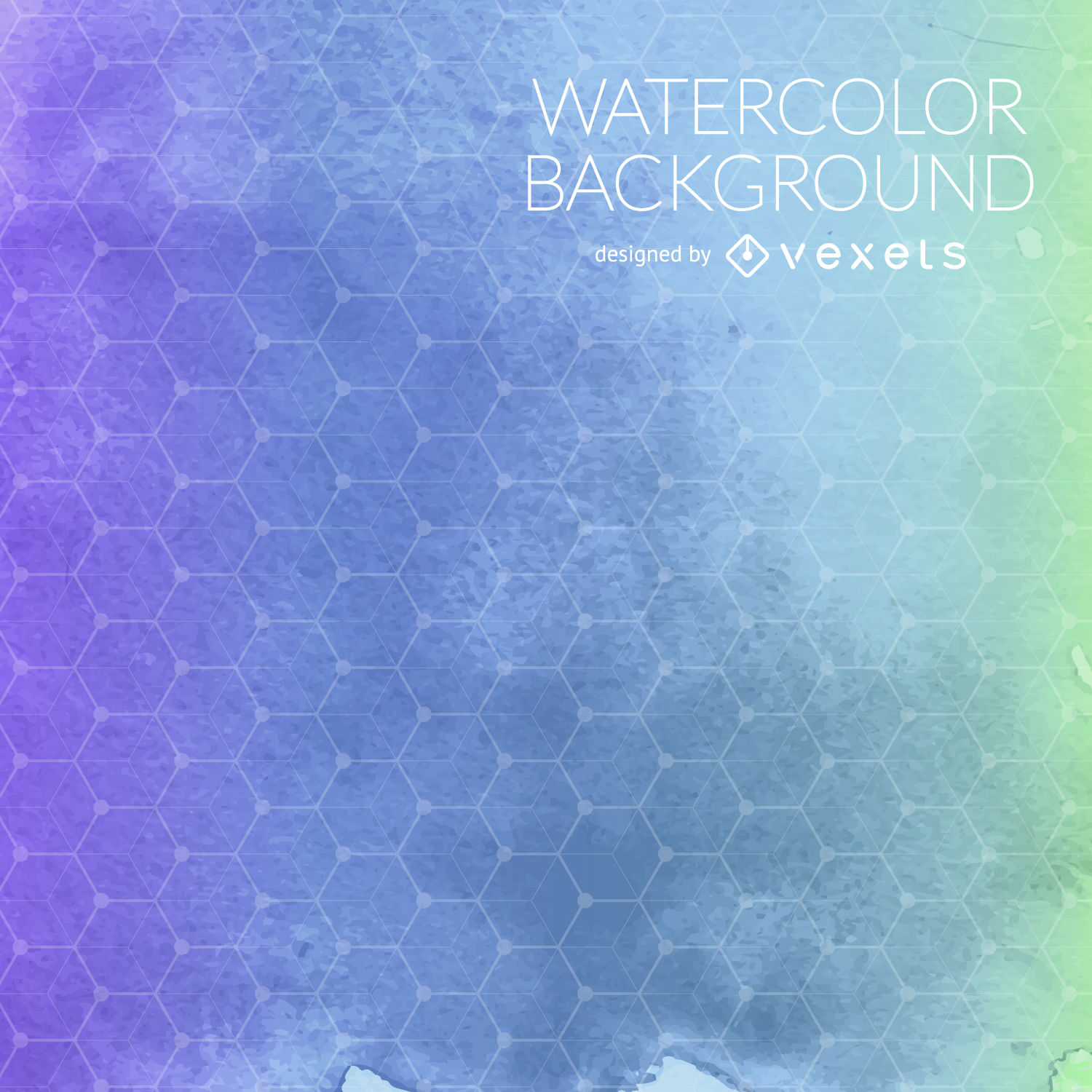 1500x1500 Purple Blue Watercolor Background Mesh - Purple Blue Watercolor