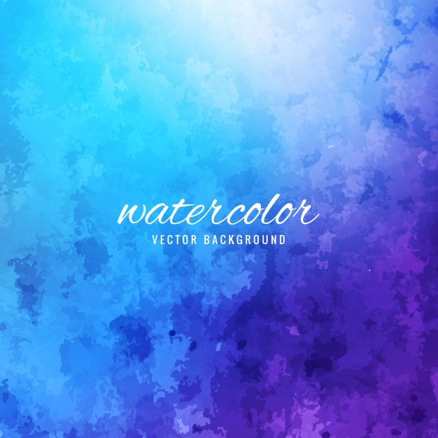 626x626 Watercolor, Blue And Purple Vector Free Download - Purple Blue Watercolor