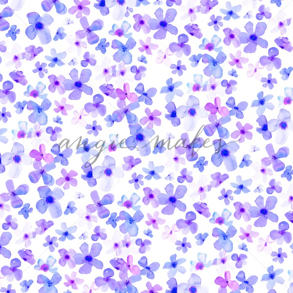 600x600 Watercolor Flower Background. Purple Watercolor Flowers - Purple Flower Watercolor