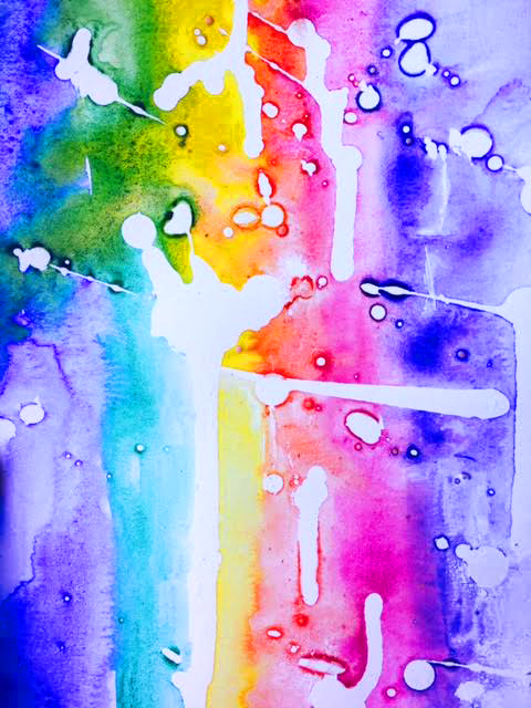 480x640 8 Abstract Watercolor Techniques To Try - Purple Watercolor Art