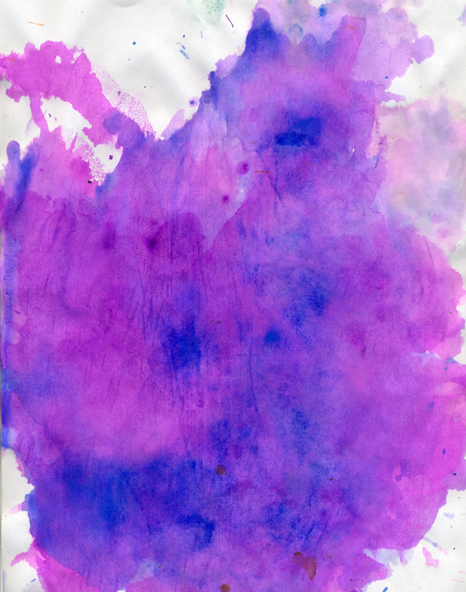 Purple Watercolor Background
