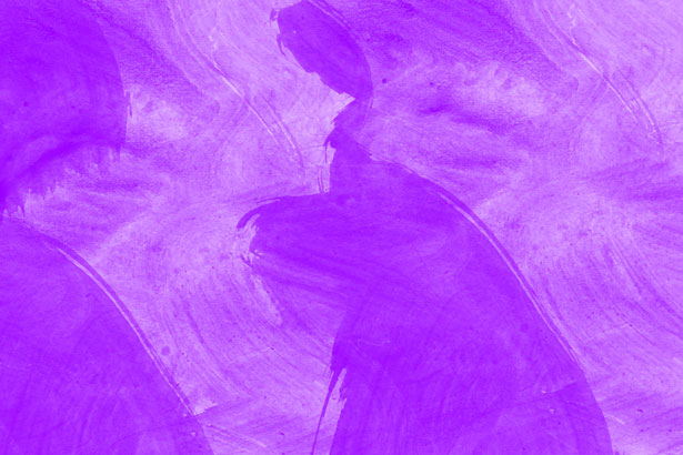 615x410 Purple Watercolor Background Free Stock Photo - Purple Watercolor Background