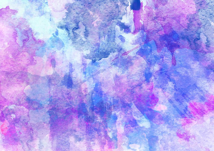 700x495 Beautiful Purple Watercolor Background Wall Mural We - Purple Watercolor Background