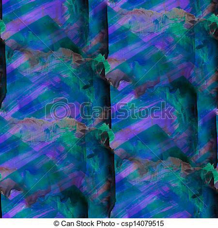 450x470 Tone Blue Purple Green Seamless Watercolor Wallpaper Brush Strokes. - Purple Watercolor Wallpaper