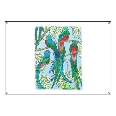 460x460 Quetzal Banners - Quetzal Watercolor