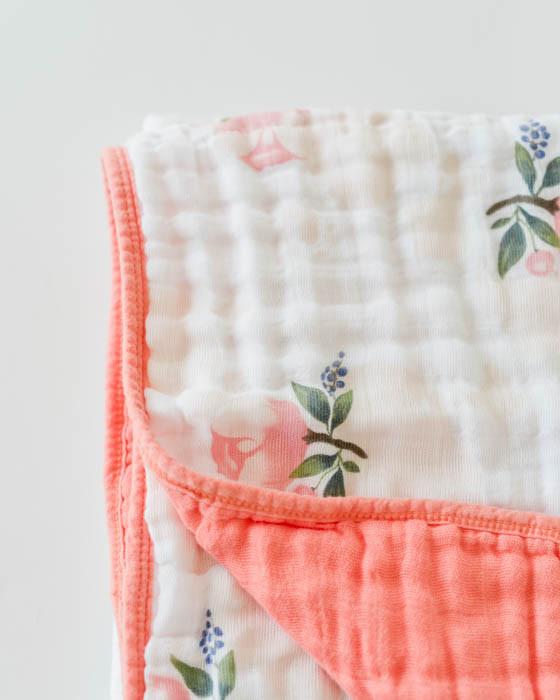 560x700 Little Unicorn Cotton Muslin Quilt - Quilt Watercolor