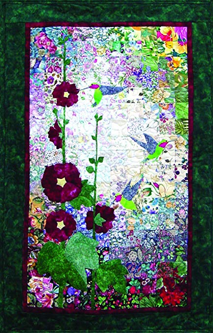 434x679 Whims Watercolor Quilt Kits Hummingbirds And - Quilt Watercolor