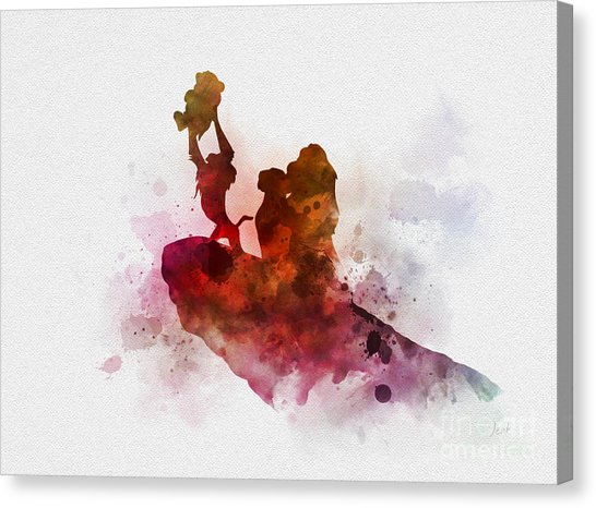 546x466 Rafiki Canvas Prints Fine Art America - Rafiki Watercolor