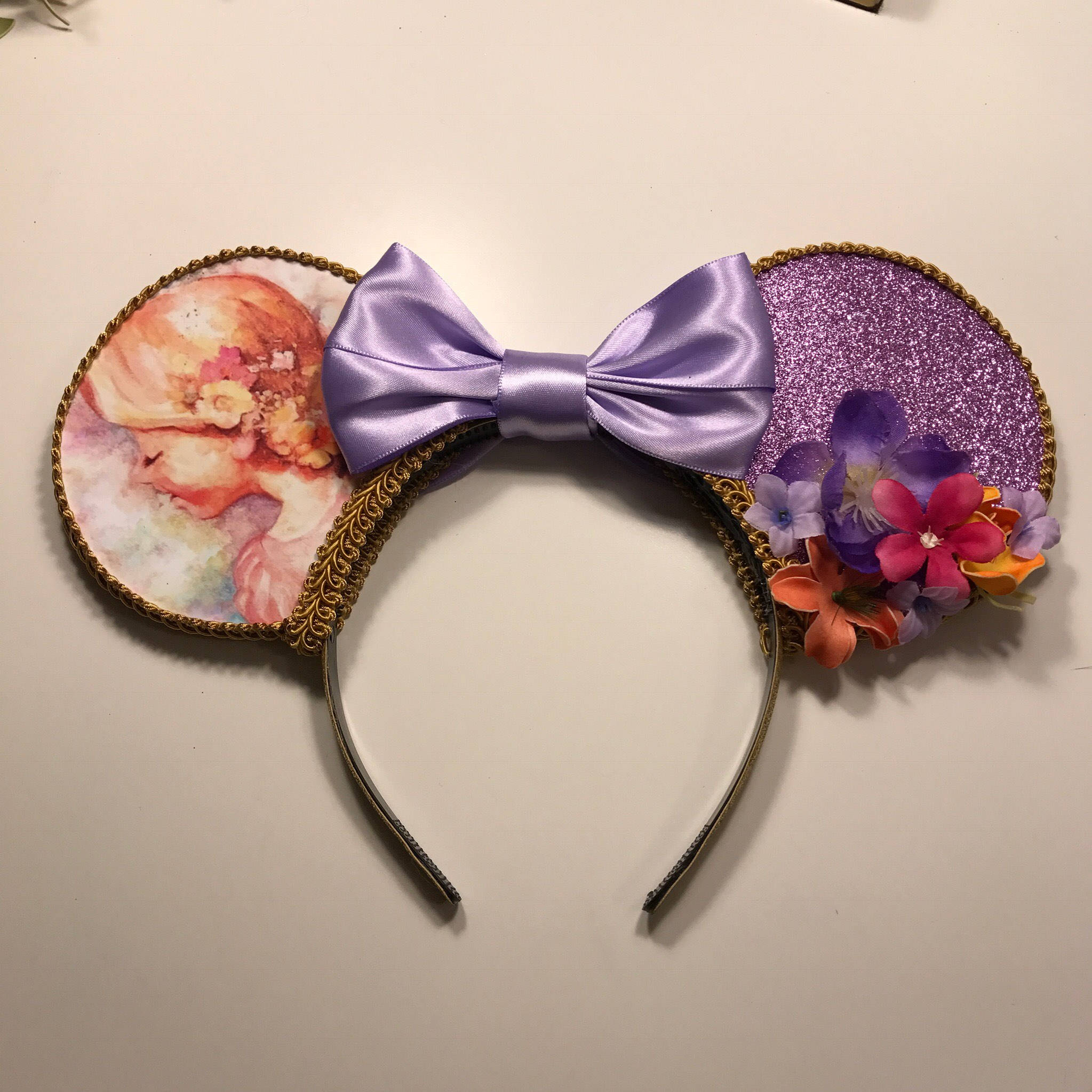 2047x2047 Rapunzel Watercolor Inspired Mouse Ears - Rapunzel Watercolor