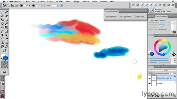 600x338 Painting With Real Watercolor Brushes - Real Watercolor