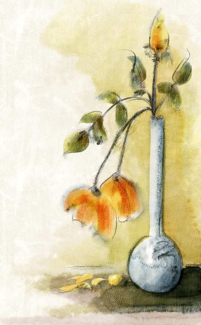 700x1132 Simple Painting Awesome Corel Painter 12 Demo Real Watercolor - Real Watercolor