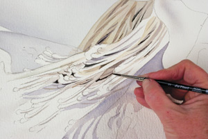 300x200 Watercolor Flowers 5 Watercolor Tutorials On Painting Flowers - Realistic Watercolor Flowers