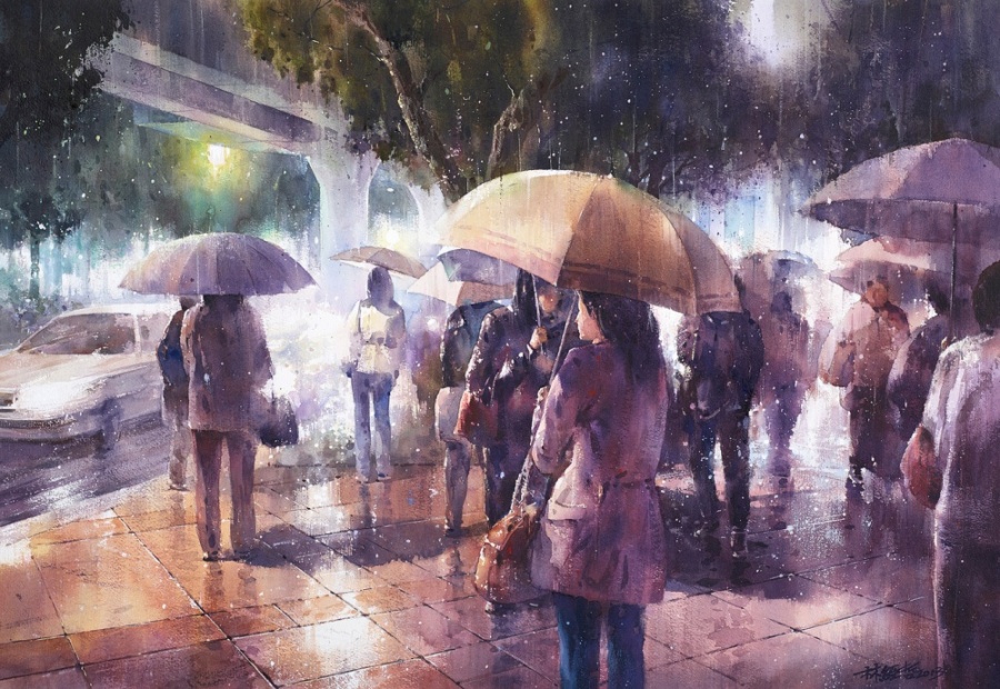 900x620 22 Stunning Watercolor Masterpieces That You Have To See - Realistic Watercolor Painting Techniques