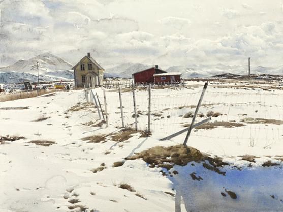 557x417 Stanislaw Zoladz Realistic Watercolor Paintings Watercolour - Realistic Watercolor Painting Techniques