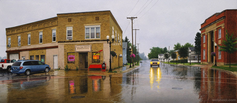 980x429 25 Hyper Realistic Watercolor Paintings By Steven Kozar - Realistic Watercolor Painting Techniques