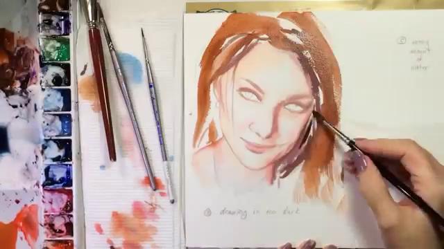 640x360 How To Paint A Realistic Eye - Realistic Watercolor Tutorial