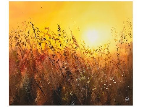 480x360 Realistic Forest In Watercolors Painting Tutorial - Realistic Watercolor Tutorial