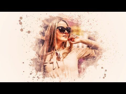 480x360 Realistic Watercolor Painting Effect - Realistic Watercolor Tutorial