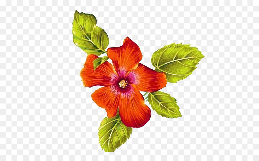 900x560 Download Art Watercolor Painting Floral Design Flower Red Flowers - Red And Green Watercolor