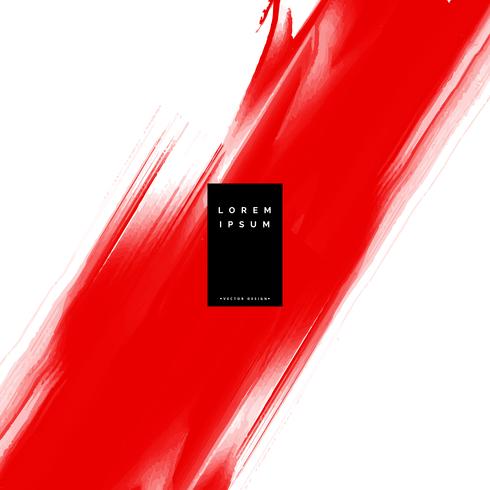 490x490 Red Paint Stroke Watercolor Background - Red Watercolor Background