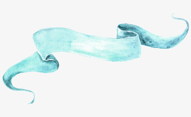 650x400 Watercolor Flower Ribbon Decoration, Watercolor Clipart, Flower - Ribbon Watercolor