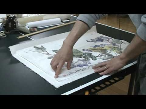 480x360 How To Dry Mount A Watercolor Painting Done On Rice Paper Onto - Rice Paper For Watercolor Painting