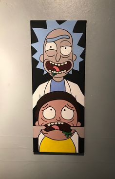 236x367 Watercolor - Rick And Morty Watercolor