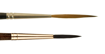 432x223 Watercolour Brush Guide ~ Takapuna Art Supplies (World Hq) ~ Tips - Rigger Watercolor Brush