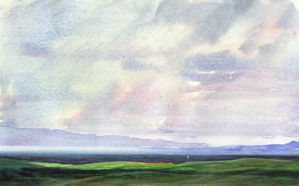 600x373 David Ladmore - Road Watercolor