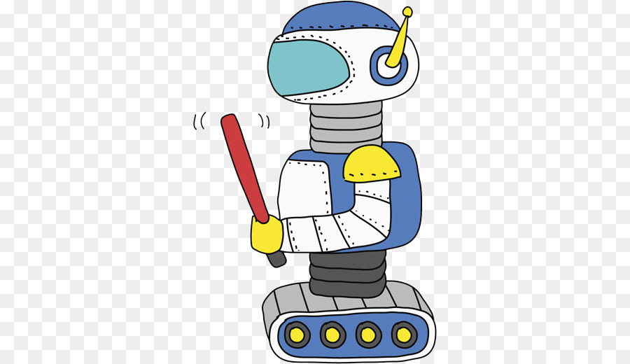 900x520 Robot Watercolor Painting Euclidean Vector - Robot Watercolor