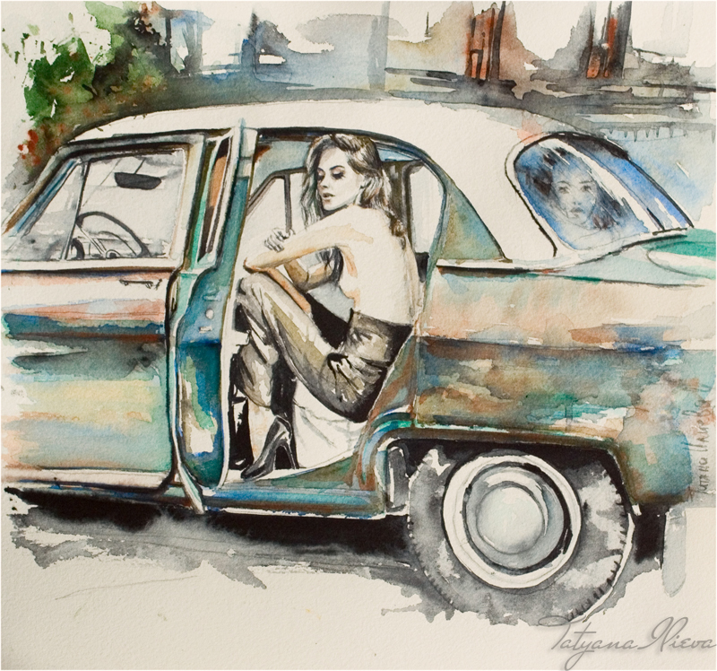 800x748 Romance Watercolor Paintings Amp Oil Paintings For Sale By Tatyana - Romantic Watercolor Paintings